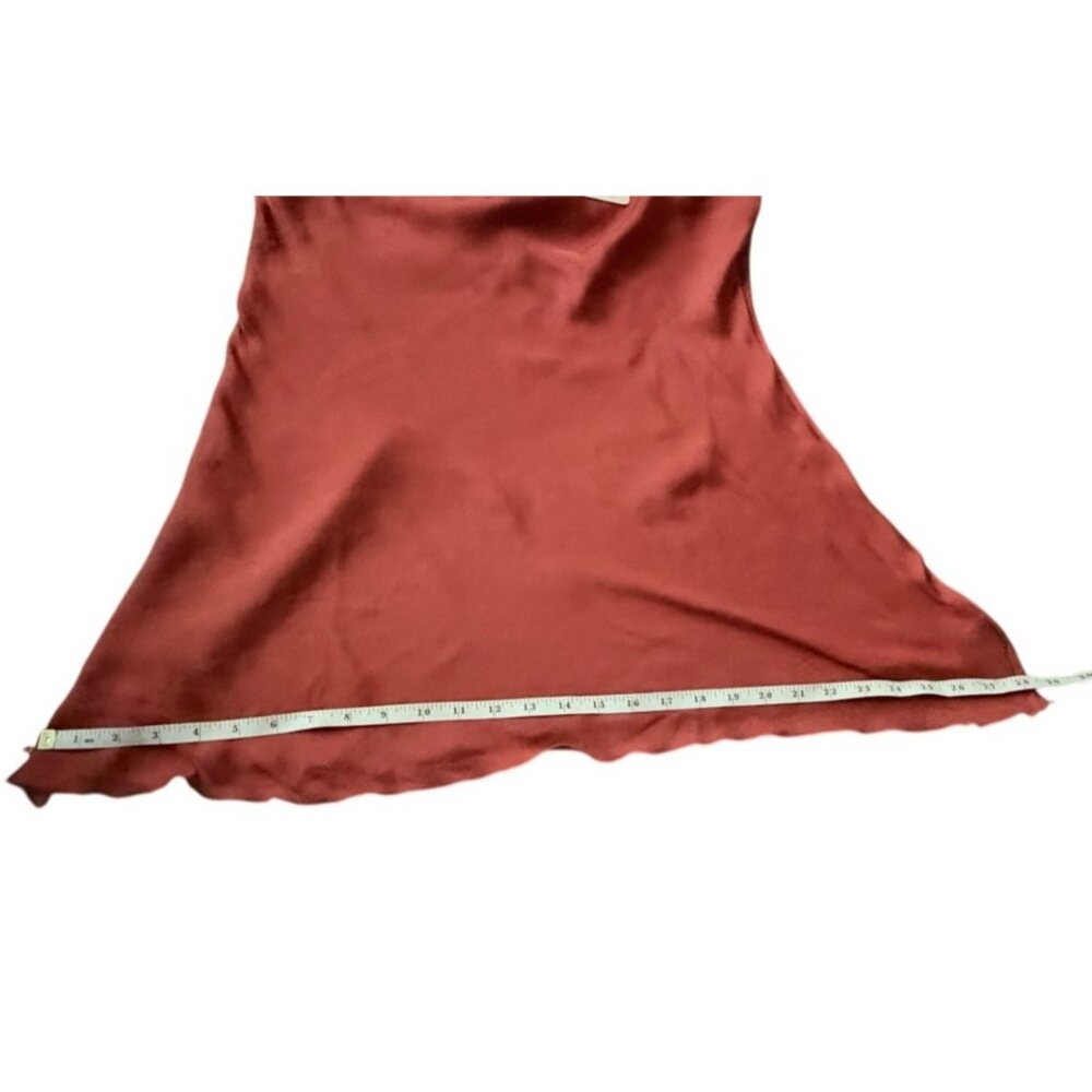 Intimately Free People Cowl Girl Slip Dress in Pink Rose Medium NWT - Picture 10 of 16